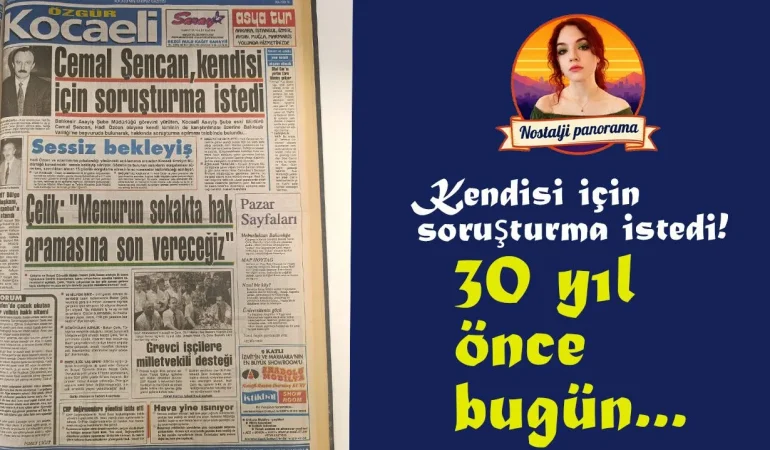 14 Temmuz 1996 Nostaljisi: Kocaeli Gündeminden 30 Yıl Öncesi