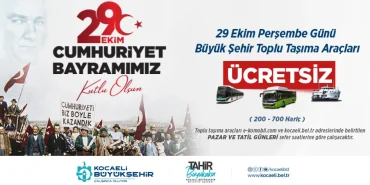 29-Ekim-Cumhuriyet-Bayraminda-Kocaelide-Toplu-Ulasim-Ucretsiz-featured