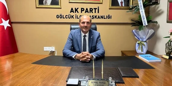 AK Parti Gölcük Başkanı Yavuz projeleri ve hedeflerini açıkladı