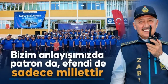 Başkan Büyükakın Zabıtanın 200. kuruluş yılını kutladı