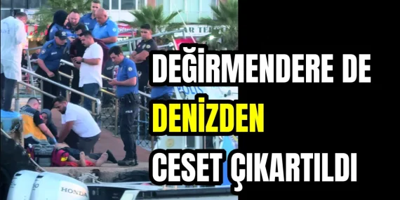 Değirmendere Sahili’nde Denizden Cansız Beden Çıkarıldı