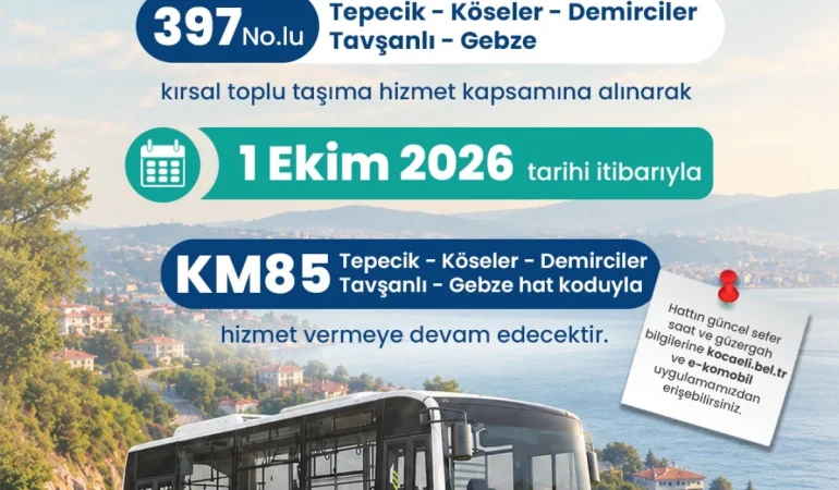 Gebze-Kirsalinda-397-Nolu-Otobus-Hatti-KM85-Oluyor-featured