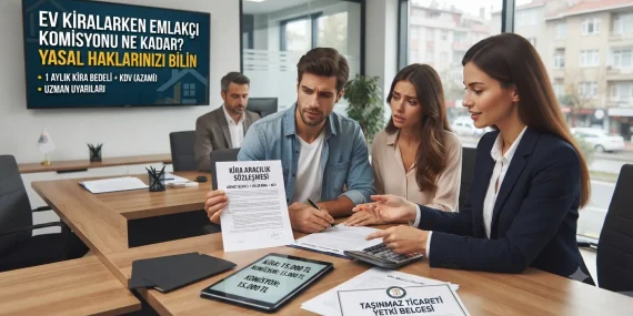 Ev Kiralarken Emlakçı Komisyonu Ne Kadar? 2026 Yasal Oranlar ve Uzman Uyarıları