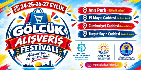 Gölcük Alışveriş Festivali 24 Eylül’de başlıyor