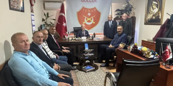 Gölcük Protokolü TEMAD Şubesini Ziyaret Etti