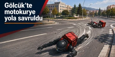 Golcuk8217te-kaza-Otomobille-carpisan-motokurye-yaralandi-featured