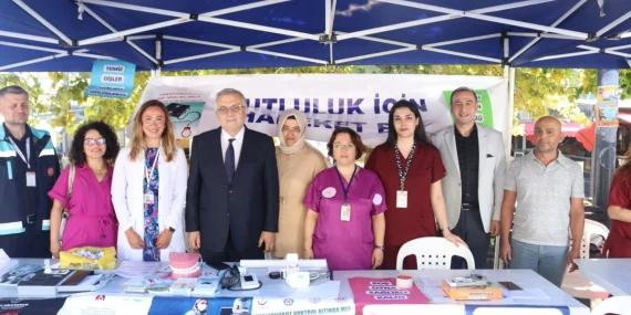 Gölcük’teki halk sağlığı etkinliğinde ücretsiz tarama