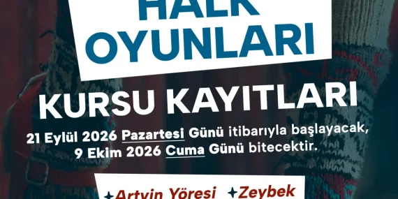 Gölcük’te Ücretsiz Halk Oyunları Kursu Kayıtları Başlıyor