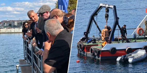 İzmit Körfezi’nin dip çamuru yapay resife dönüştürüldü