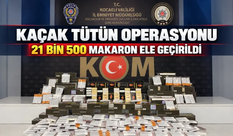 Kocaeli8217de-polis-baskini-21-bin-500-dolu-makaron-yakalandi-featured