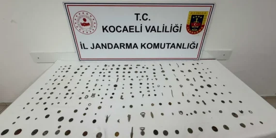 Kocaeli’de 511 Roma ve Helenistik dönemi eseri yakalandı