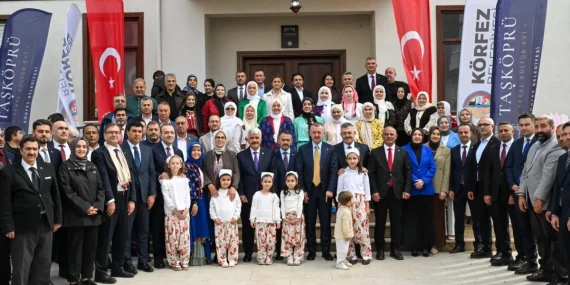 Körfez Belediyesi Taşköprü Yerel Kültür Evi’ni Hizmete Açtı