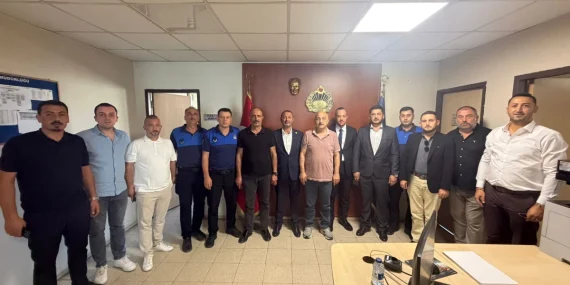 MHP Gölcük heyetinden Zabıta Müdürlüğüne ziyaret