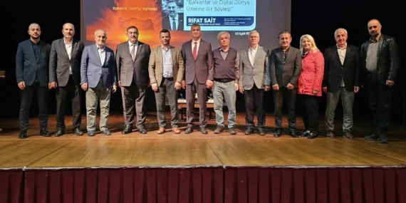 Rifat Sait Gölcük’te Balkanlar ve Dijital Medyayı Anlattı