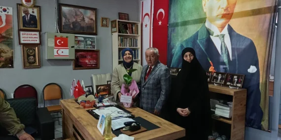 Saadet Partisi Gölcük Kadın Kollarından gazilere ziyaret