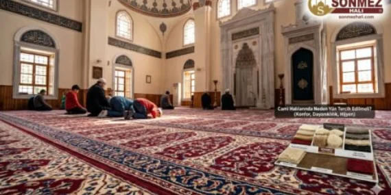Sönmez Halı Cami Mimarisini Estetik ve Kaliteyle Buluşturuyor