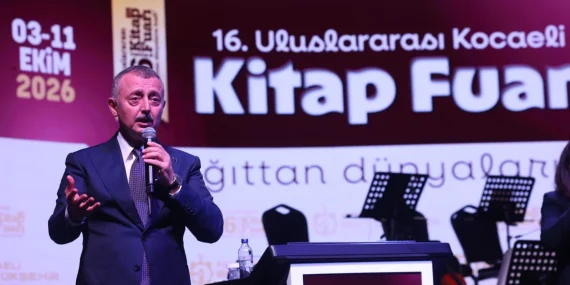 Tahir Büyükakın Kocaeli Kitap Fuarı Açılışında Konuştu