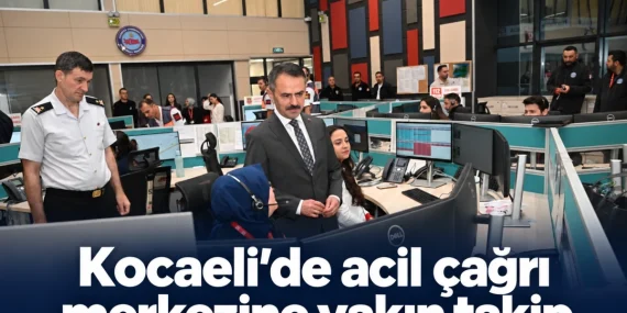 Vali İlhami Aktaş’tan 112 Acil Çağrı Merkezi’ne ziyaret