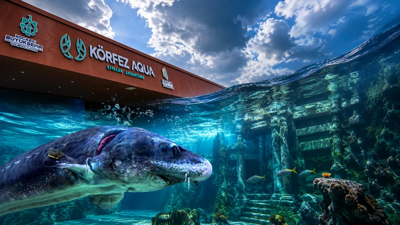 Kocaeli’de Dev Körfez Akvaryumu